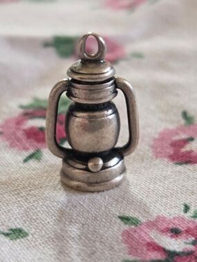 James Avery Silver Lantern Charm-retired Piece
